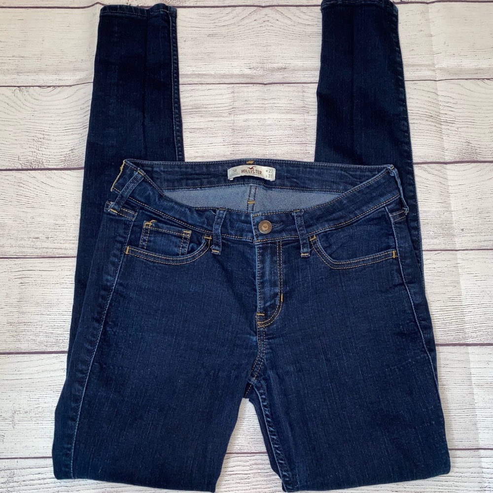 Hollister Dark Wash Skinny Jeans Size 5R